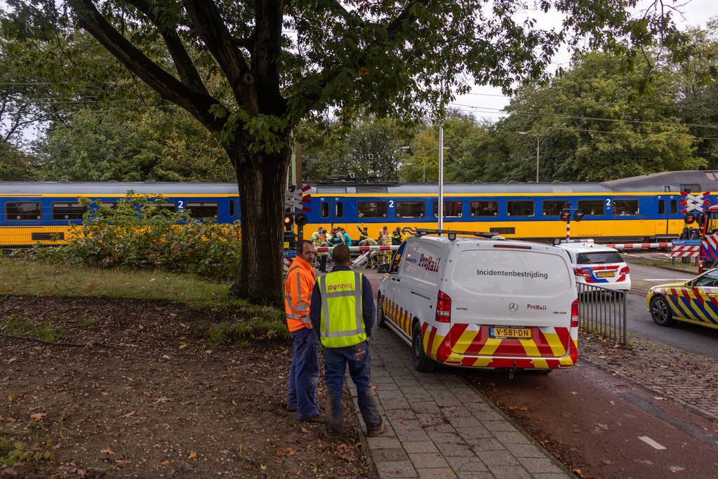 Geen treinverkeer vanwege aanrijding op spoor