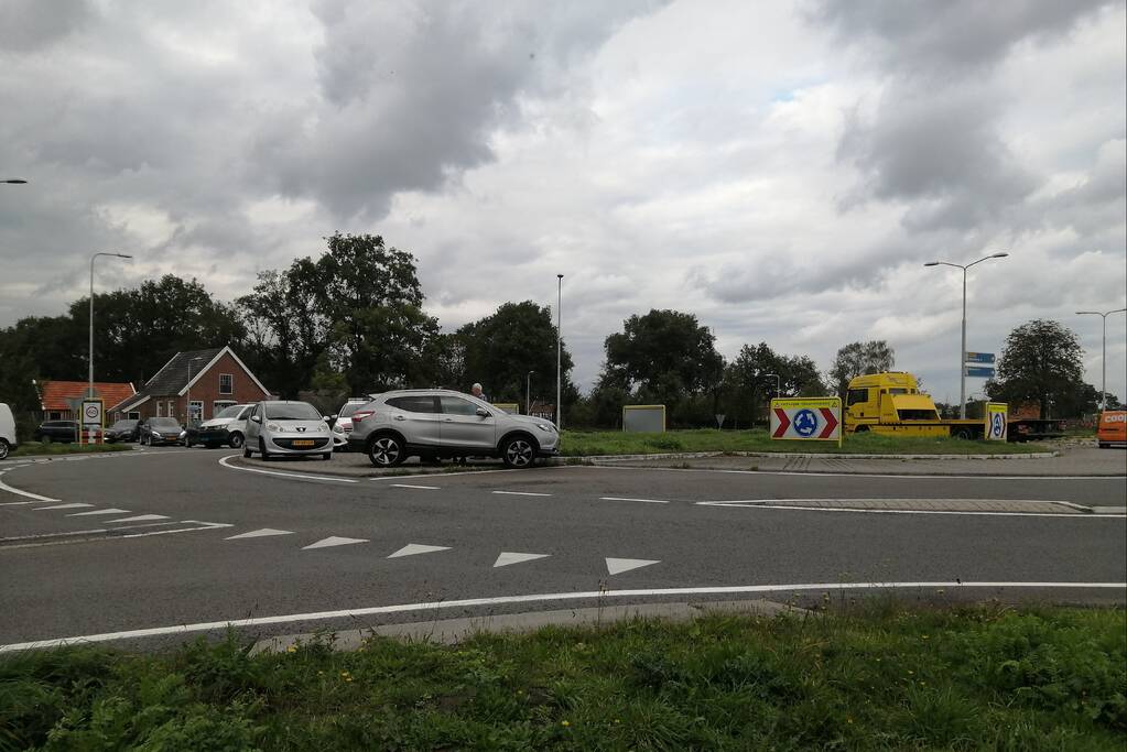 Ongeval tussen twee auto's