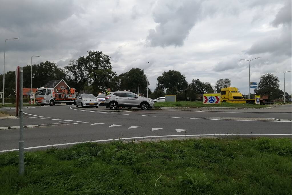 Ongeval tussen twee auto's