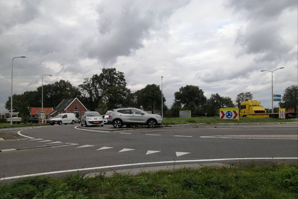 Ongeval tussen twee auto's