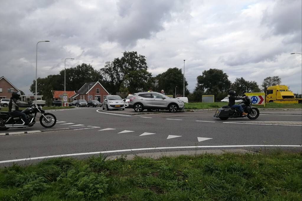 Ongeval tussen twee auto's
