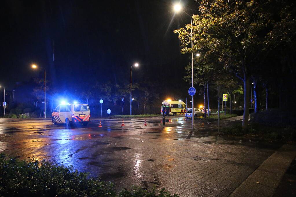 Gewonde bij aanrijding tussen fietser en auto