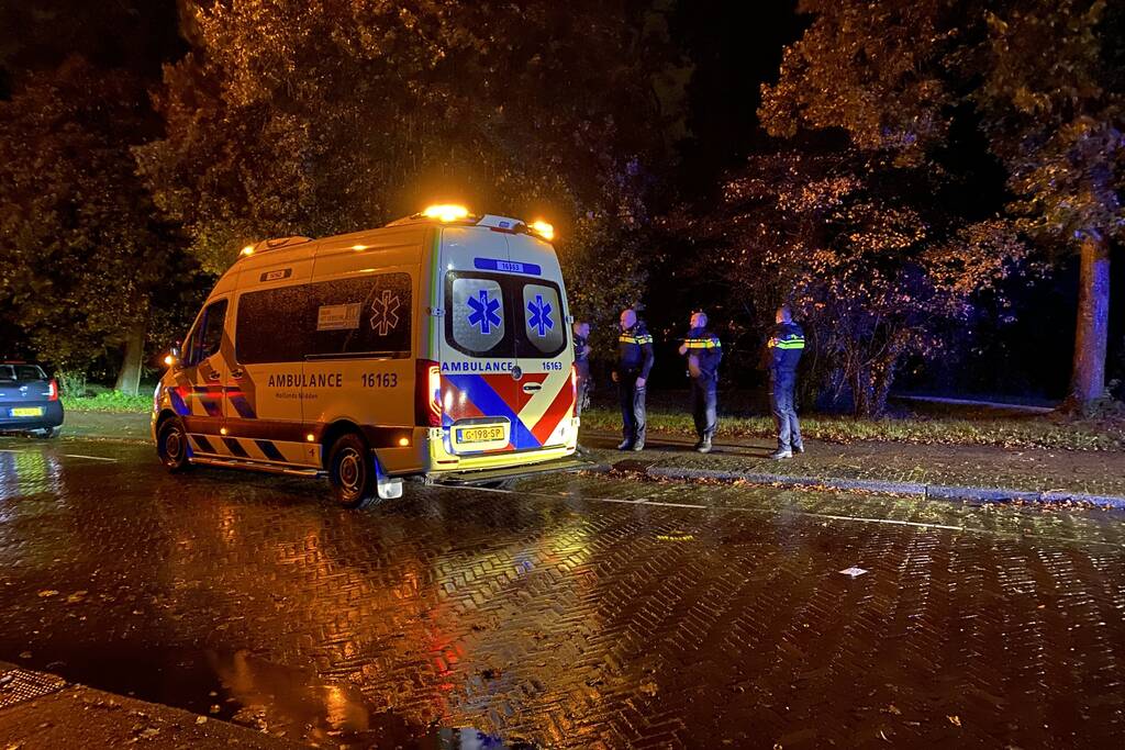 Scooterrijder gewond na val