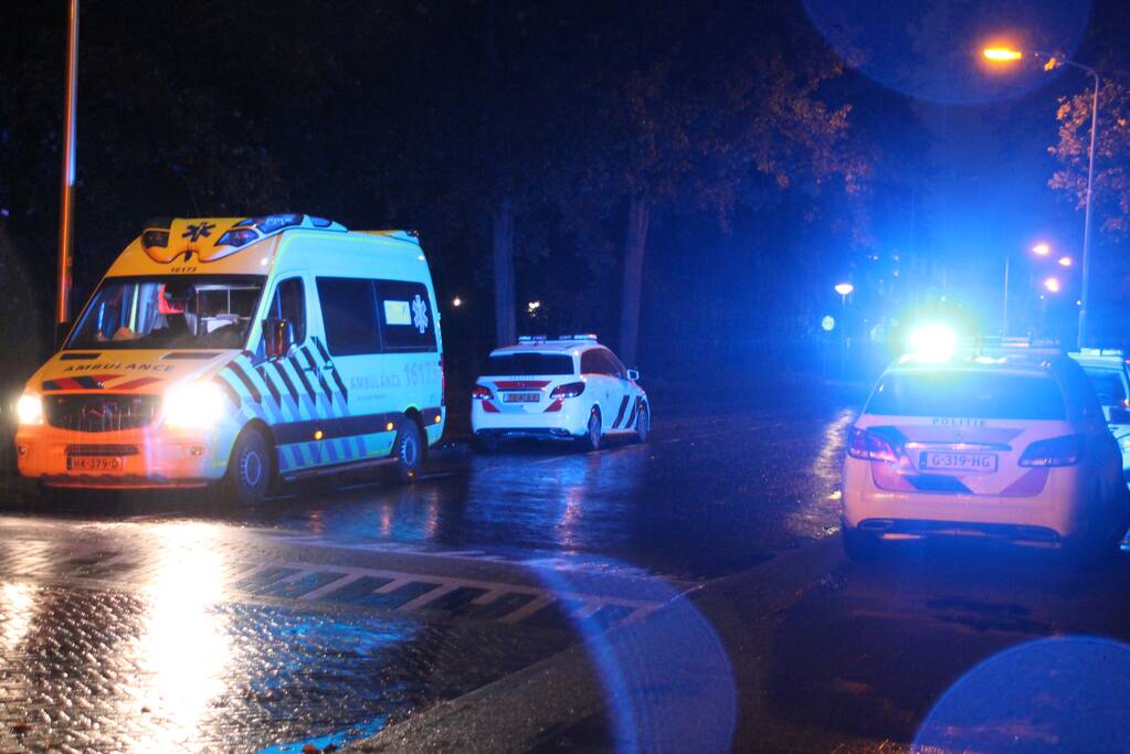 Scooterrijder gewond na val