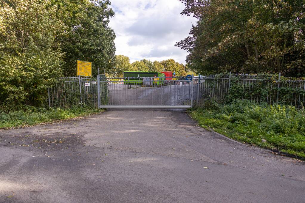 Twee mannen (36 en 43) aangehouden na vernieling Aanbiedstation