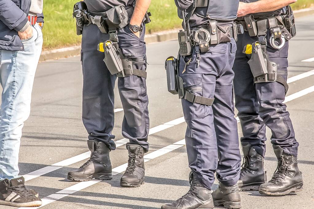 Bedelaar aangesproken door politie