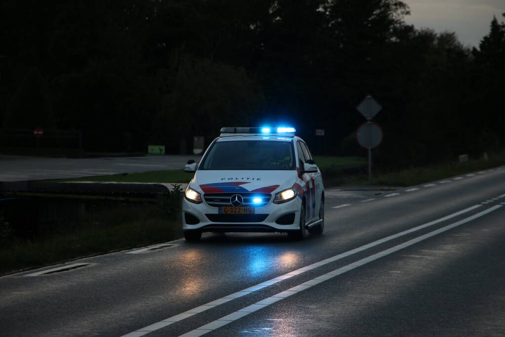 Aanrijding tussen auto en scooter