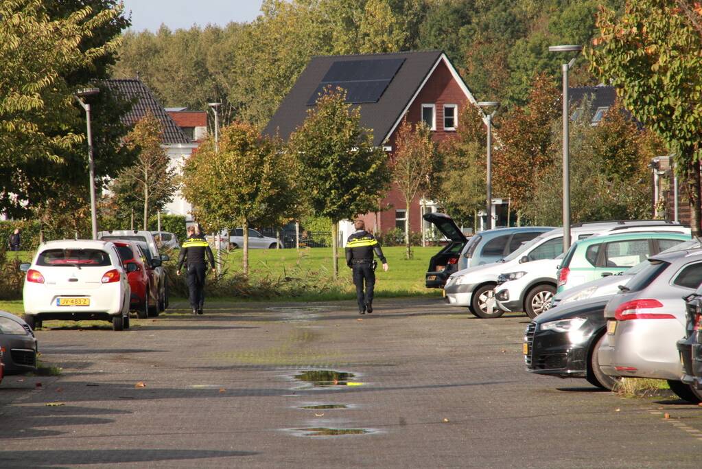 Geschoten op woning in Homeruskwartier