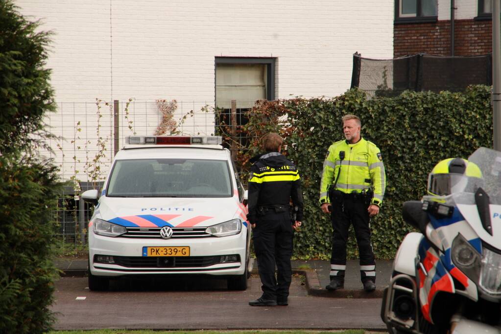 Geschoten op woning in Homeruskwartier