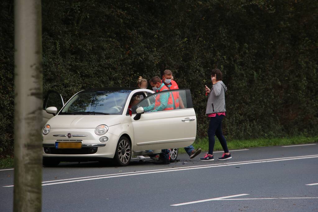 Schade na kop-staart botsing