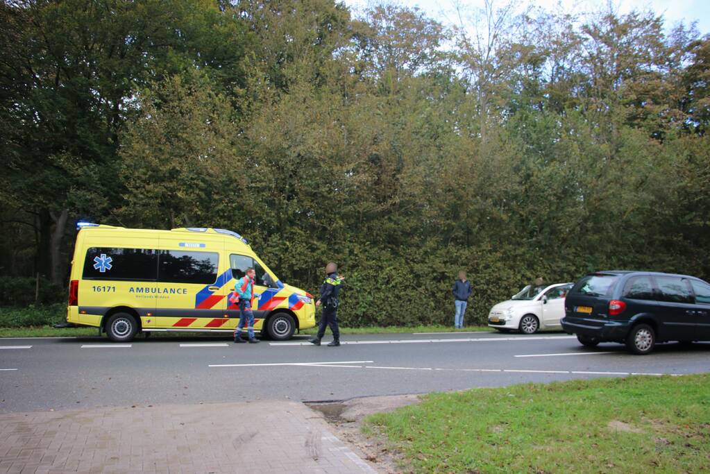 Schade na kop-staart botsing