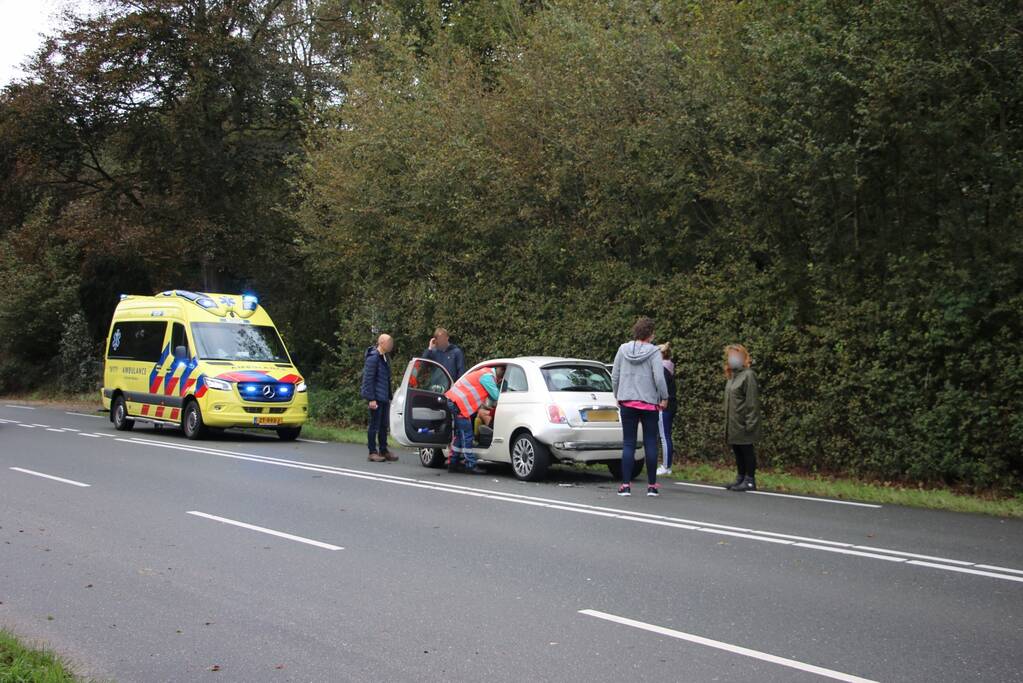 Schade na kop-staart botsing