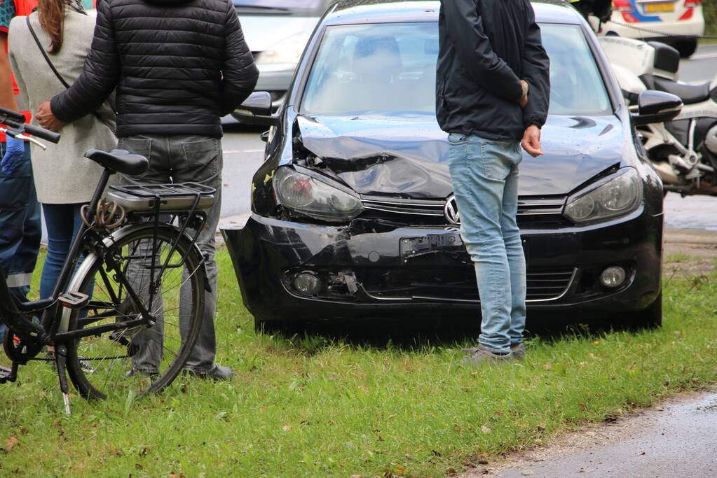 Schade na kop-staart botsing