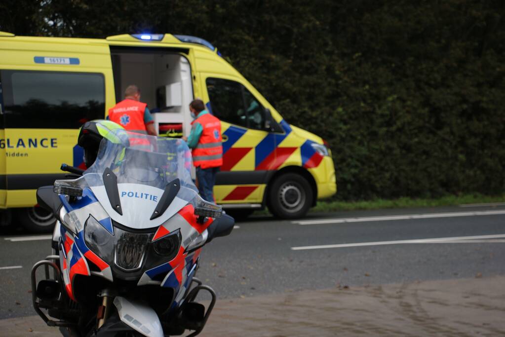 Schade na kop-staart botsing