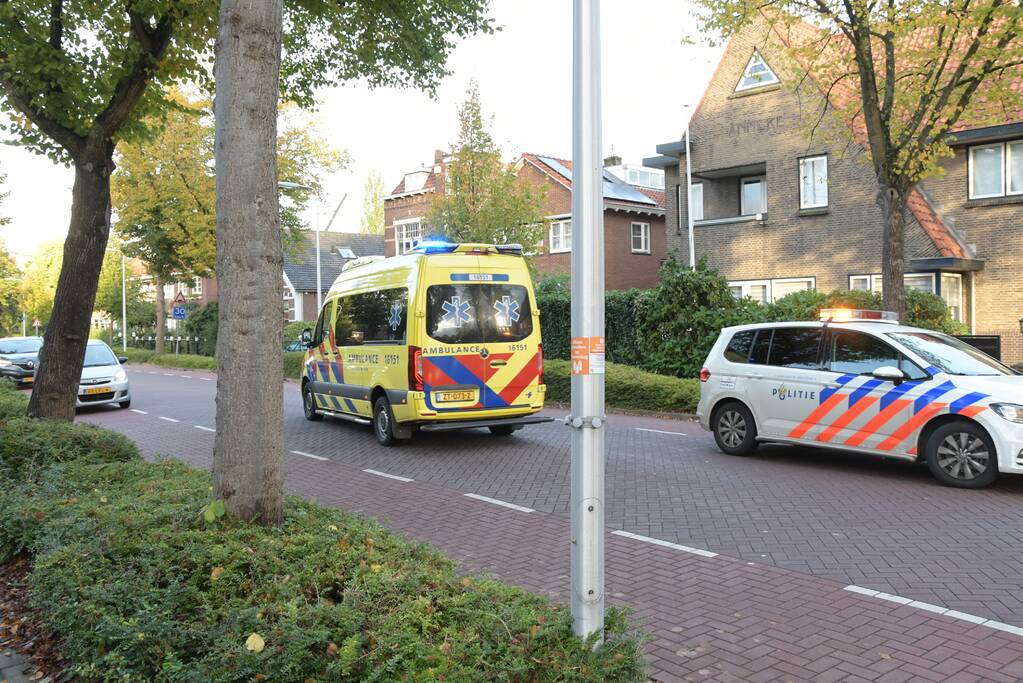 Fietser gewond door aanrijding met auto