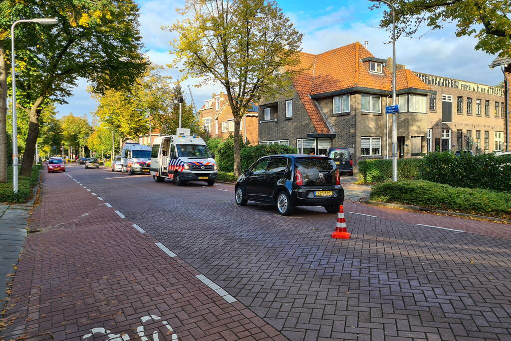 Fietser gewond door aanrijding met auto