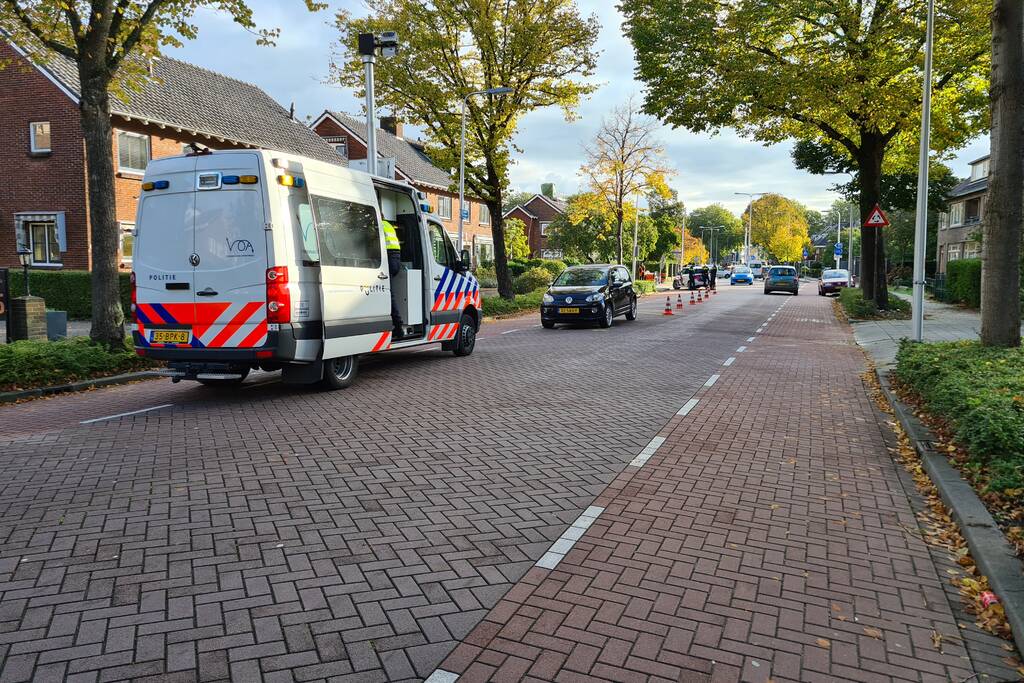 Fietser gewond door aanrijding met auto
