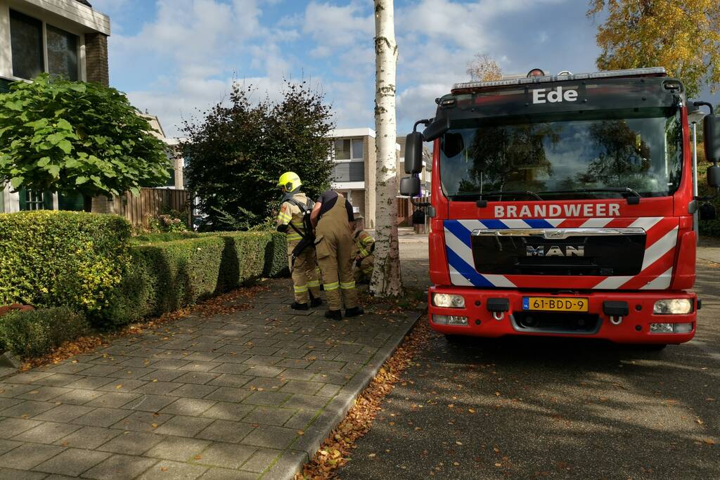Gaslucht waargenomen in woning
