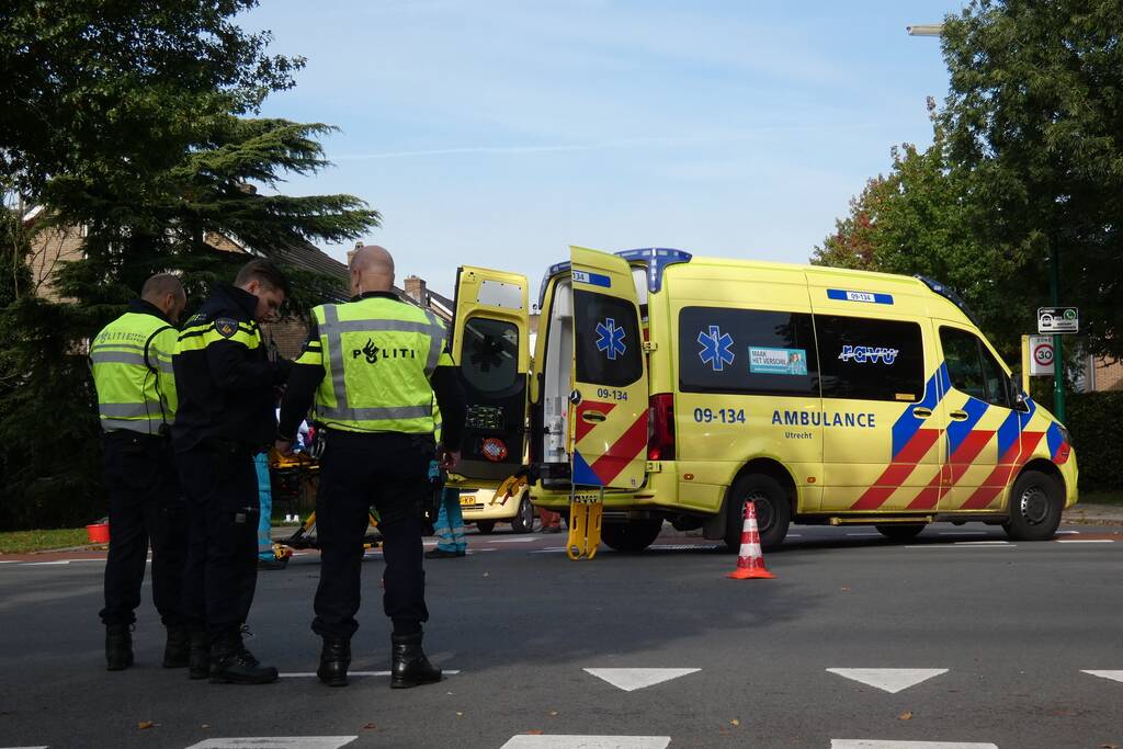 Fietser gewond bij ongeval