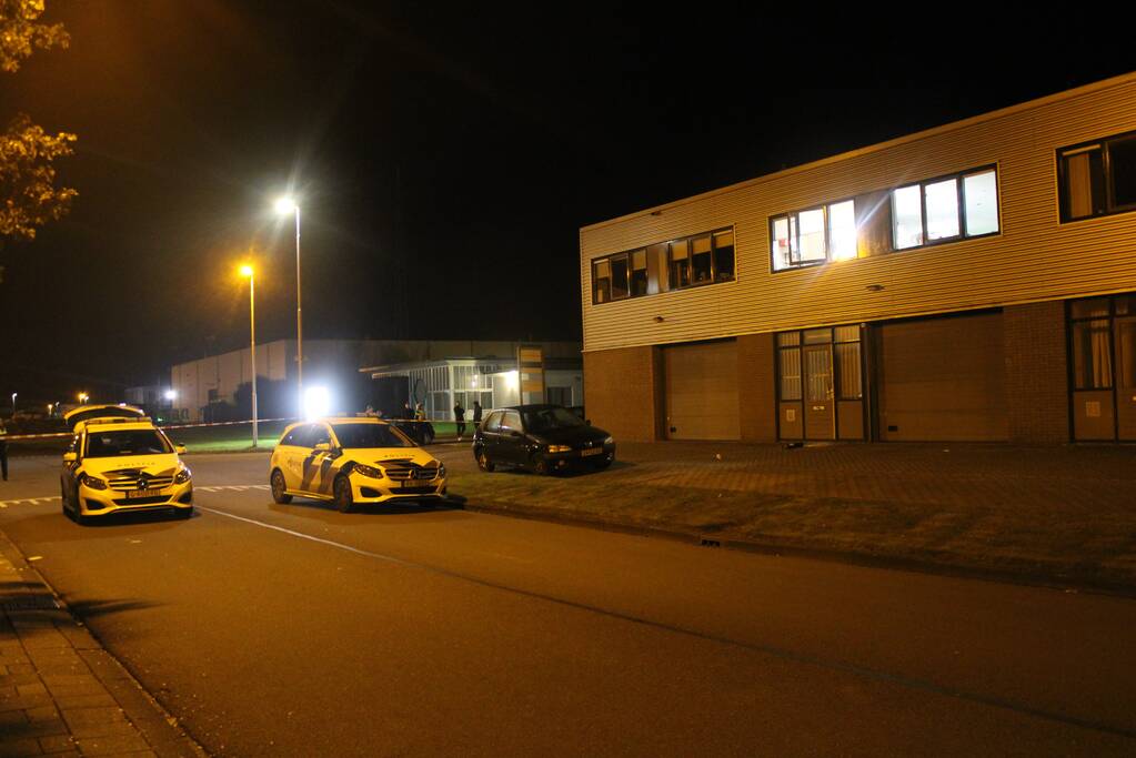 Persoon gewond na vernieling met lachgas tank