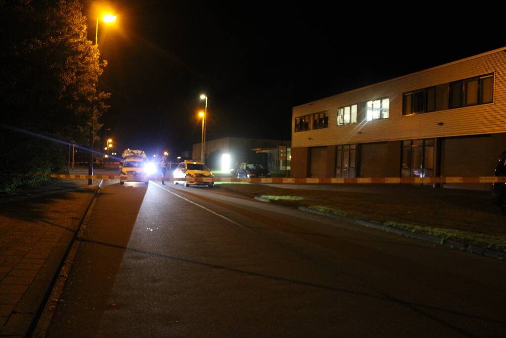 Persoon gewond na vernieling met lachgas tank