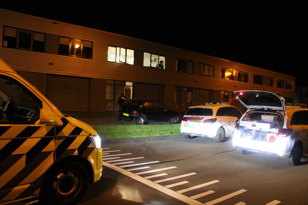 Persoon gewond na vernieling met lachgas tank