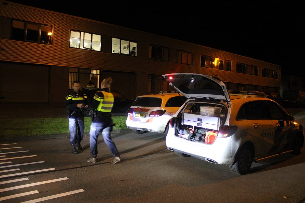 Persoon gewond na vernieling met lachgas tank