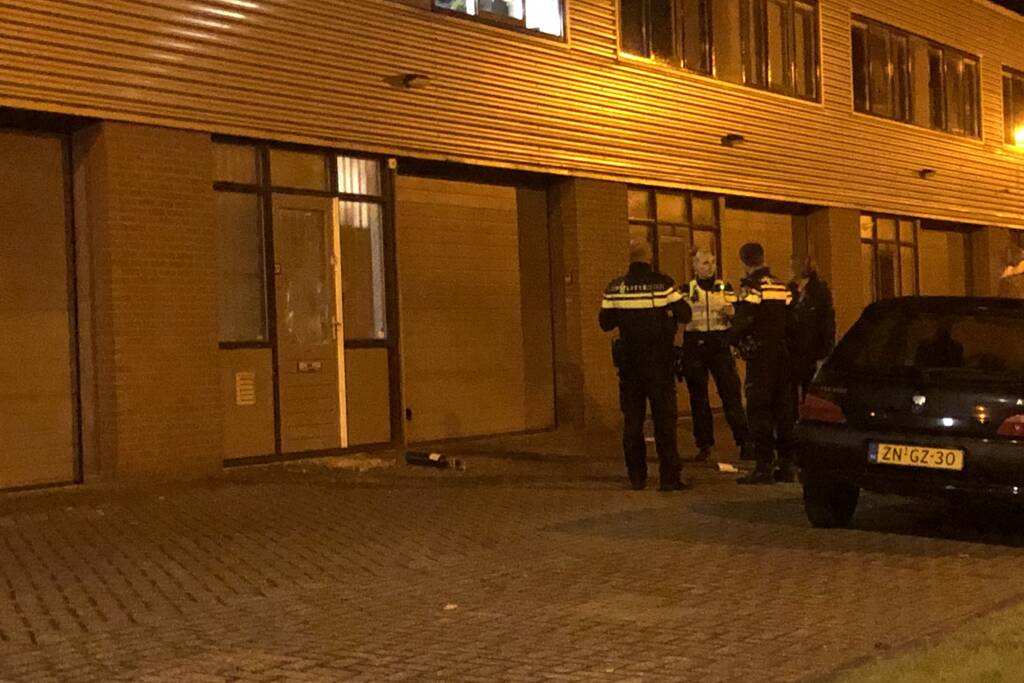 Persoon gewond na vernieling met lachgas tank