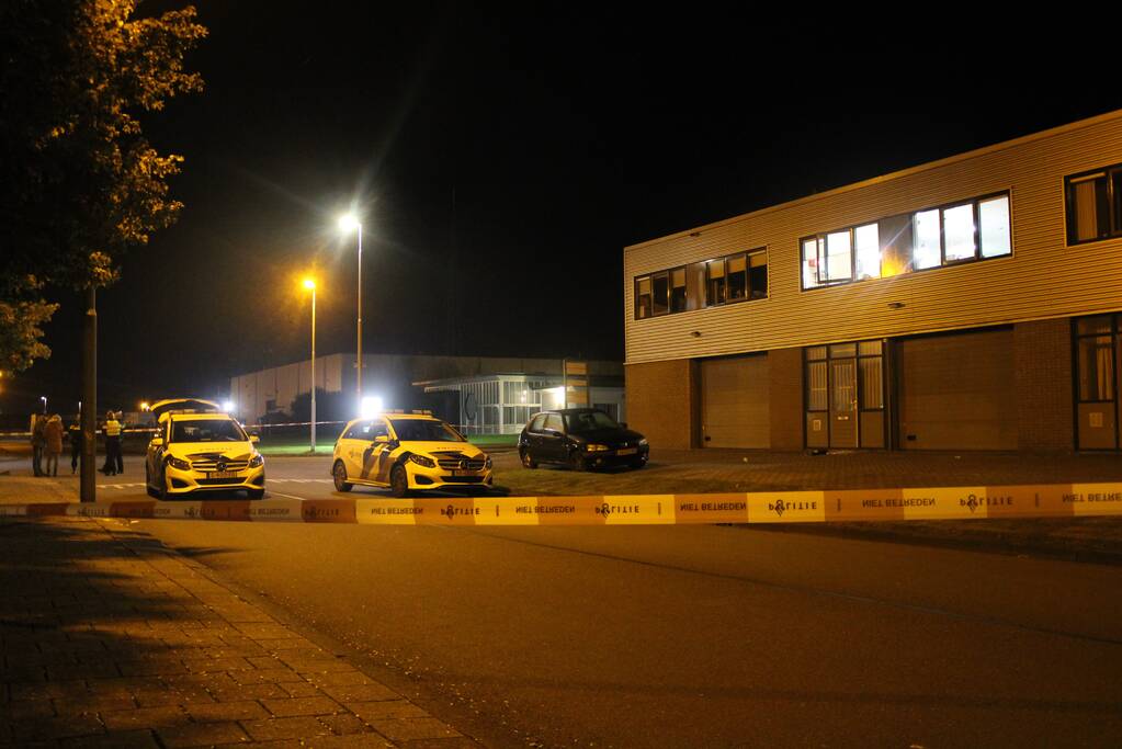 Persoon gewond na vernieling met lachgas tank