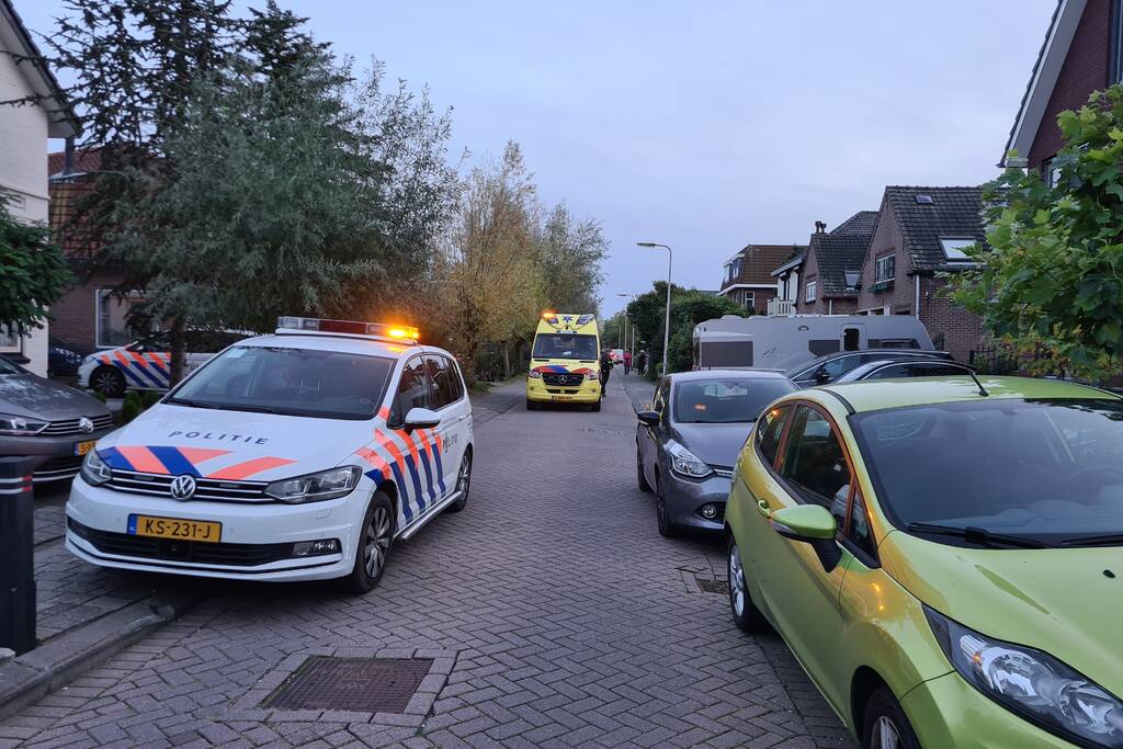 Traumahelikopter ingezet voor incident in woning