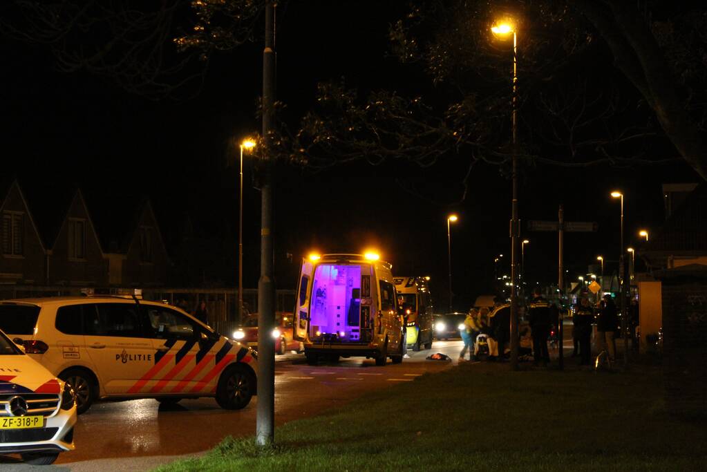 Vrouw raakt gewond bij ongeval