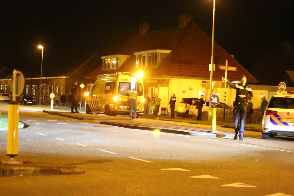 Vrouw raakt gewond bij ongeval