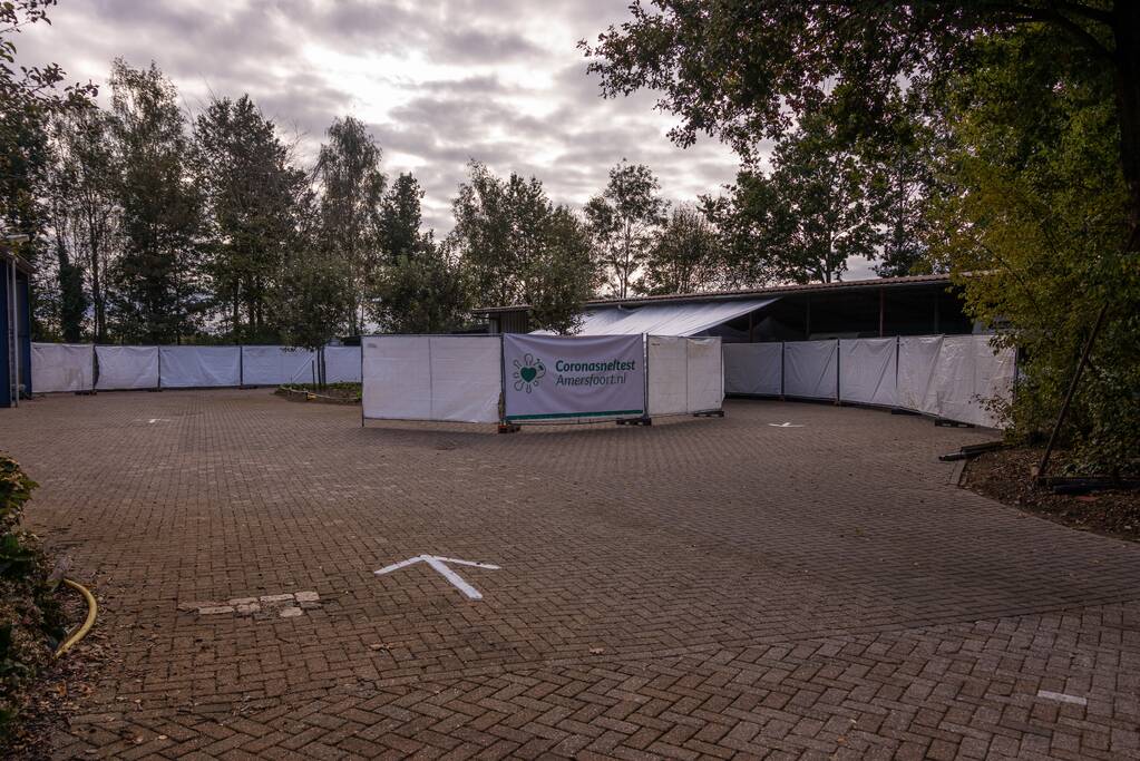Eerste Corona-snelteststraat in Amersfoort geopend
