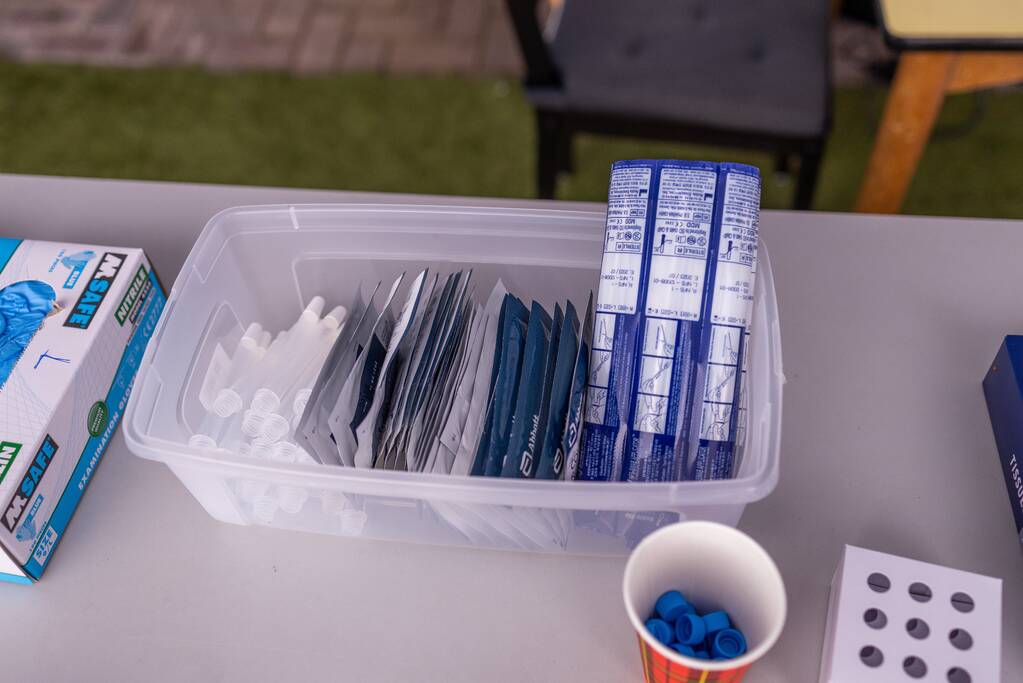 Eerste Corona-snelteststraat in Amersfoort geopend