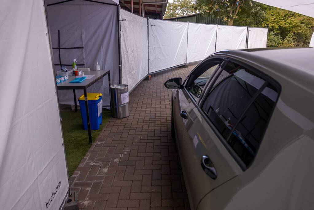 Eerste Corona-snelteststraat in Amersfoort geopend