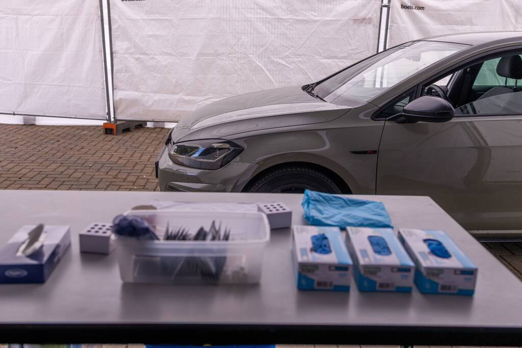 Eerste Corona-snelteststraat in Amersfoort geopend