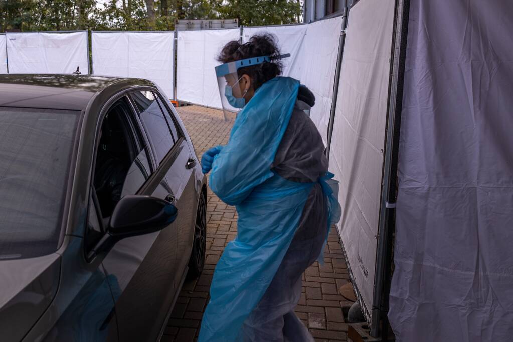 Eerste Corona-snelteststraat in Amersfoort geopend