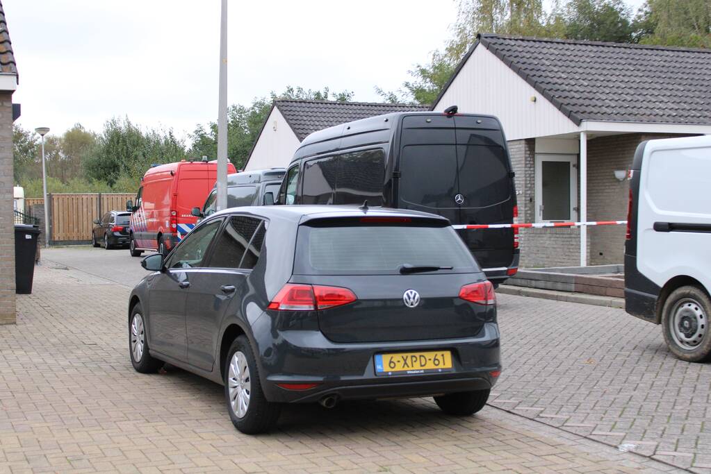Drugslab aangetroffen in woning
