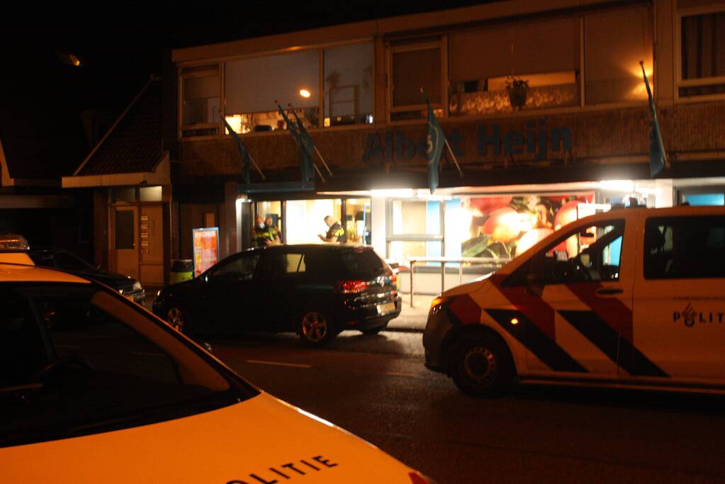Overval op supermarkt Albert Heijn