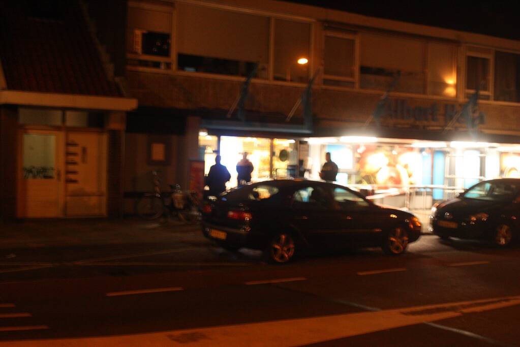 Overval op supermarkt Albert Heijn