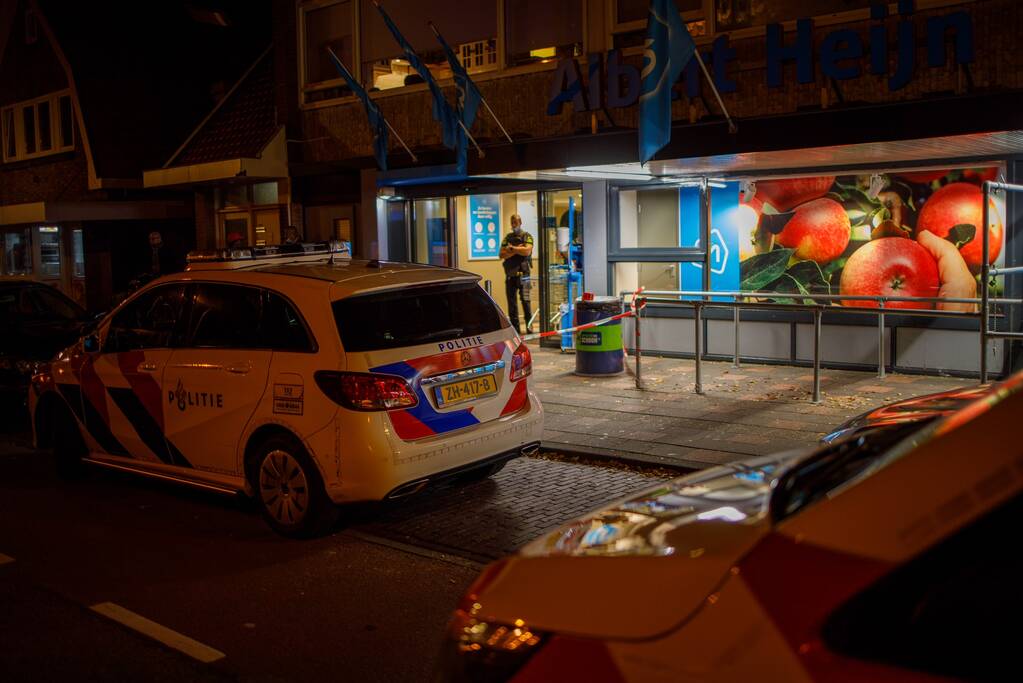Overval op supermarkt Albert Heijn