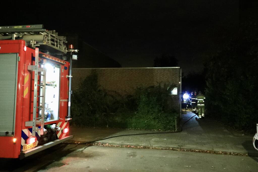 Toegangsdeur opgeblazen van sporthal