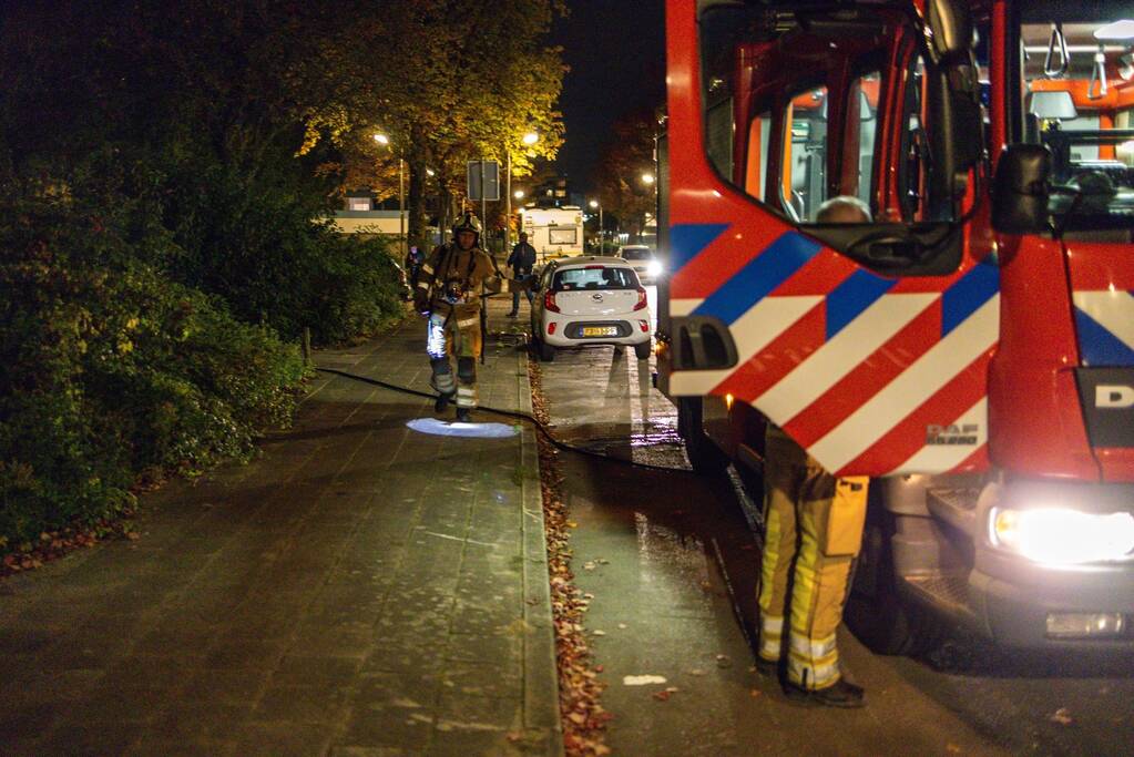 Toegangsdeur opgeblazen van sporthal