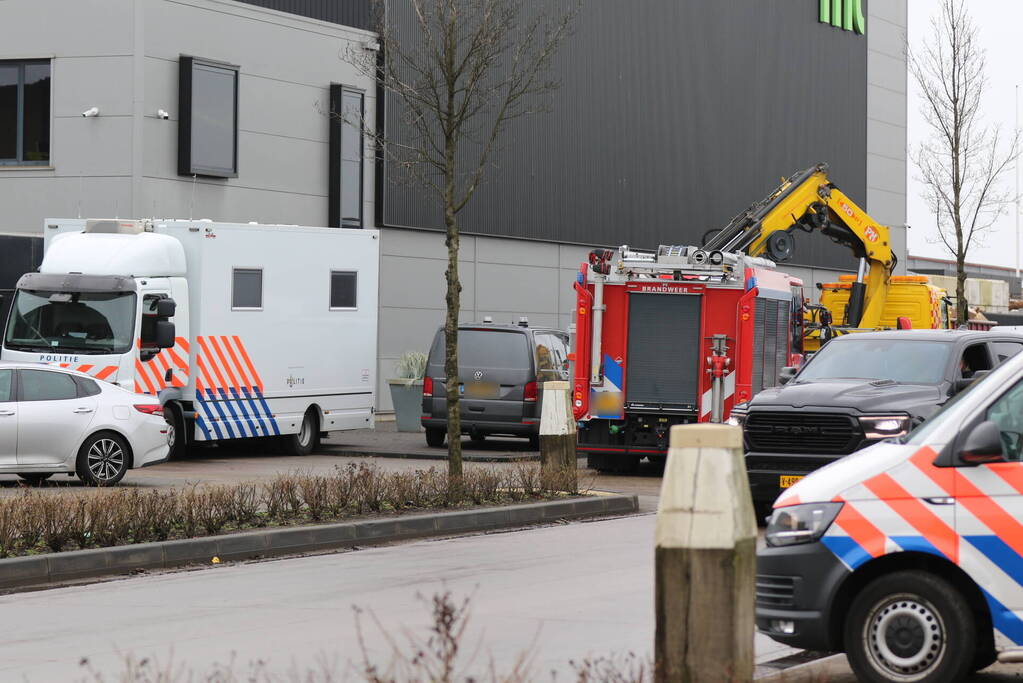 Politie-inval bij recyclingbedrijf