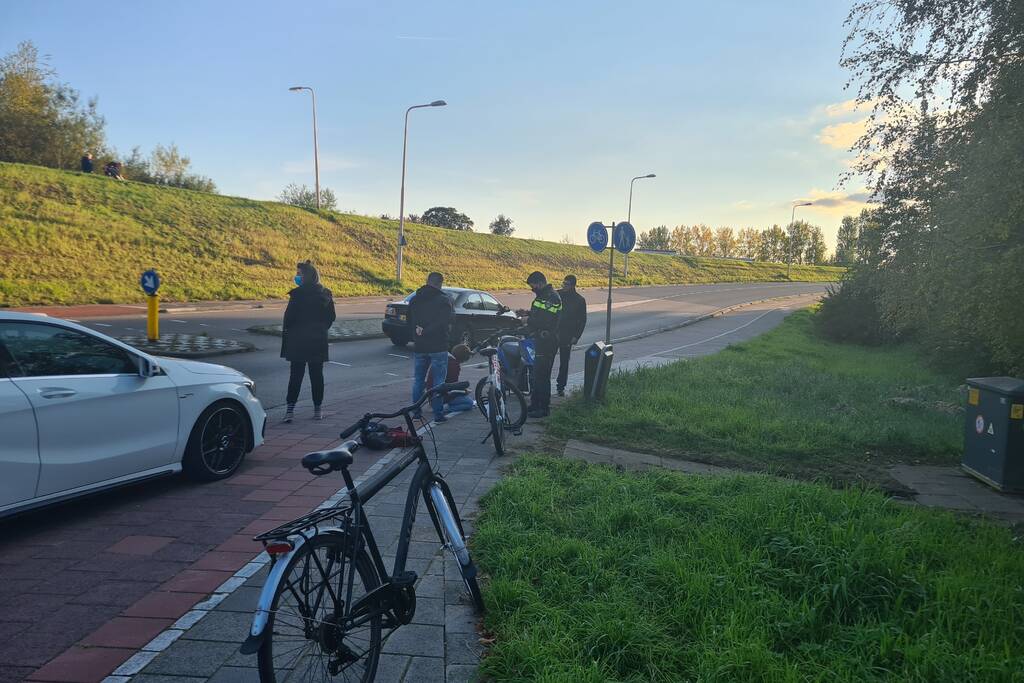 Scooterrijder gewond bij ongeval