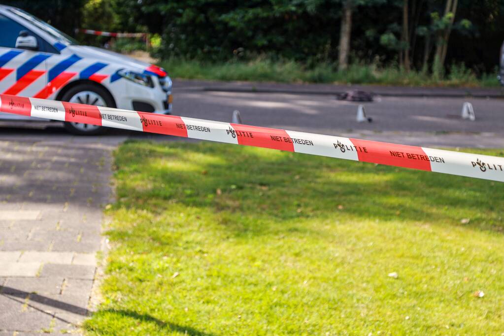 Politie lost waarschuwingsschot bij aanhouding