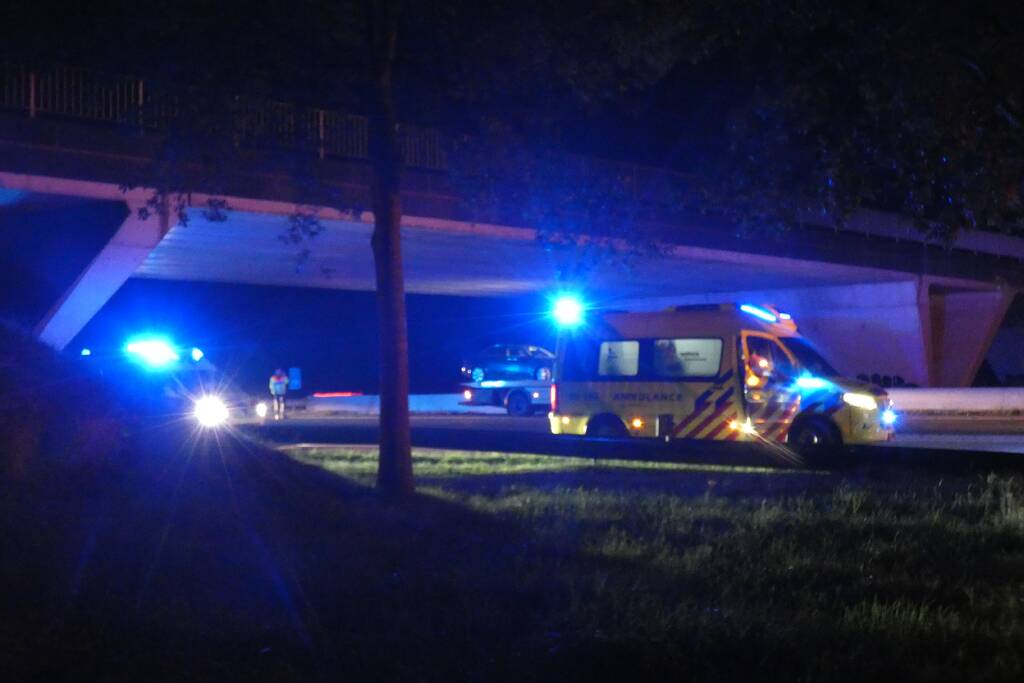Gewonden bij aanrijding op snelweg