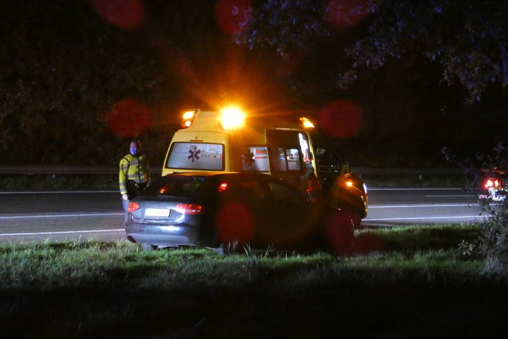 Gewonden bij aanrijding op snelweg