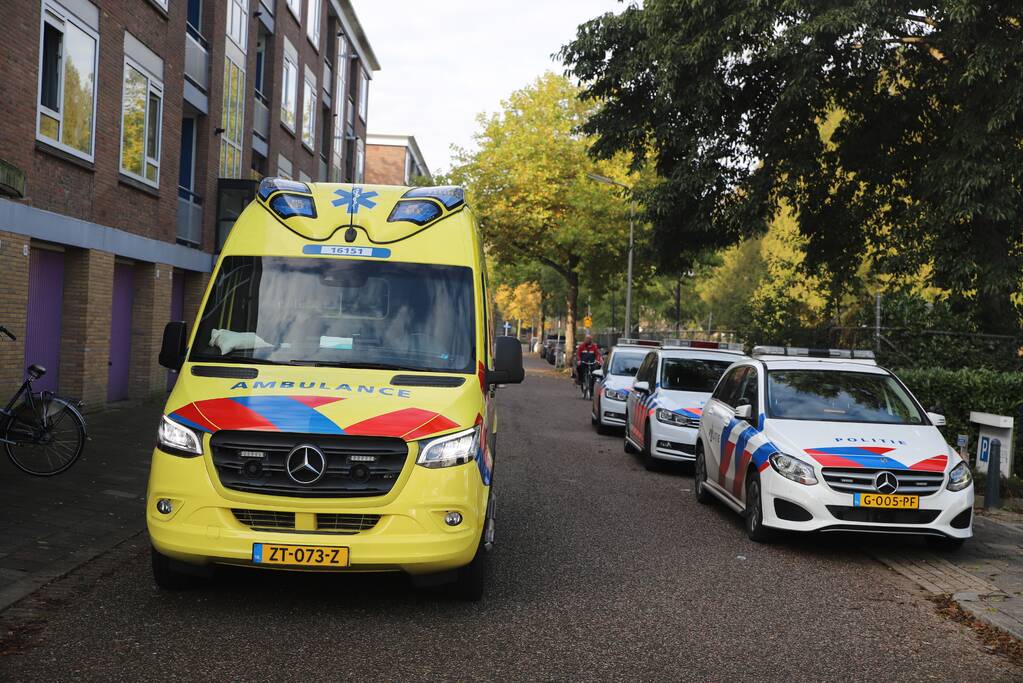 Traumahelikopter ingezet bij incident in flat