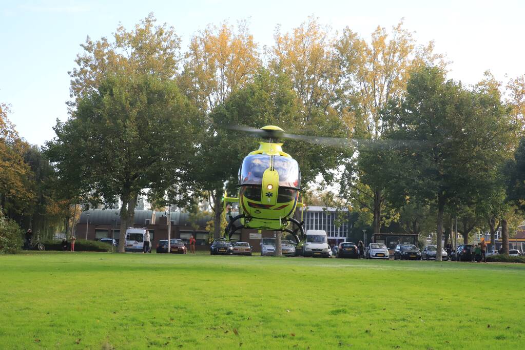Traumahelikopter ingezet bij incident in flat